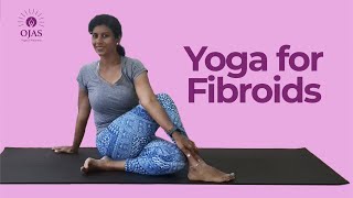 Yoga for Fibroids Yoga from home [upl. by Eittak705]