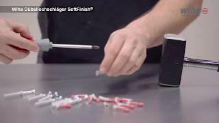 Tutorial Wiha Dübellochschläger SoftFinish® [upl. by Eneli]