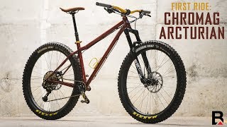 First Ride Chromag Arcturian [upl. by Aihseyk]