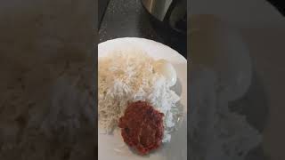 Rice and corned beef stew pamelascookingvlog YouTube short video [upl. by Sucram917]