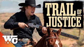 Trail of Justice  Full Action Western Movie  Free HD Cowboy Outlaw Drama Thriller Film  WC [upl. by Ad]