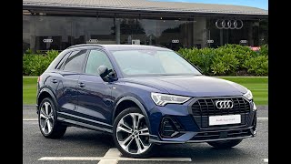 Audi Q3 Black Edition 35 TFSI  Carlisle Audi [upl. by Giark]