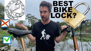 Best Bike Lock for Cycle Touring [upl. by Chaudoin]