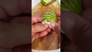 Cocktail Garnish Tutorial Lime Garnish shorts garnish nolow [upl. by Andromeda425]