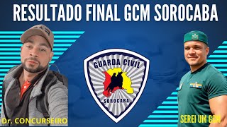 RESULTADO FINAL GCM SOROCABA [upl. by Etat]