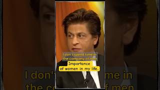 I am naturally inclined towards women says Shah Rukh khan wef  Shahrukh khan  SRK  King khan [upl. by Edia21]