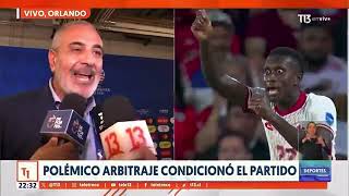 discusion Pablo milad presidente anfp vs periodista canal 13 tras eliminacion de chile copa America [upl. by Durr]