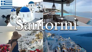 【ギリシャ旅行vlog】サントリーニ島 人生で一度は訪れたい島CAVO TAGOONOUS SANTORINI宿泊記フィラ・イアへの行き方2泊3日の新婚旅行 [upl. by Elyrehc]