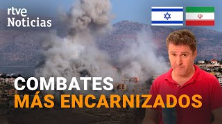 LÍBANO MUEREN 9 SOLDADOS de ISRAEL y 60 COMBATIENTES de HIZBULAH que LANZA 200 COHETES  RTVE [upl. by Stace]