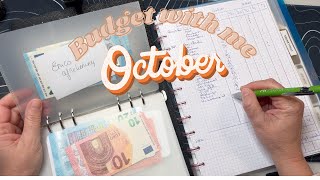 Oktober Budget with me [upl. by Johan]