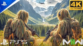 Bravest Ghillie Suit Snipers  Recon By Fire  COD Modern Warfare 2 Full Gameplay No Commentary [upl. by Sergei597]