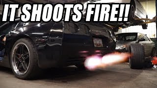 INSTALLING 2 STEP ON THE C5 CORVETTE WENT HORRIBLY WRONG EXHAUST FAILURE [upl. by Columbus532]