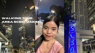 WALK AROUND THE SCBD AREA OF SOUTH JAKARTA  VLOGS [upl. by Ycnay131]