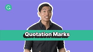 Quotation Marks The 6 Main Use Cases to Know [upl. by Ahsotan970]