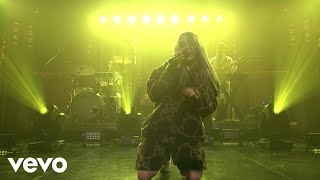 Billie Eilish  bellyache Live On The Tonight Show Starring Jimmy Fallon  2018 [upl. by Ynaffet]