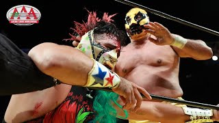 LUCHA COMPLETA Psycho Clown vs Canek  Lucha Libre AAA Worldwide [upl. by Lleder]