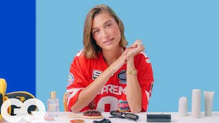 10 Things Hailey Bieber Cant Live Without  GQ [upl. by Bondie]