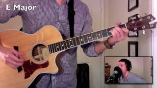 Bruce Springsteen  Im On Fire Cover amp Tutorial John Mayer version [upl. by Orelle]