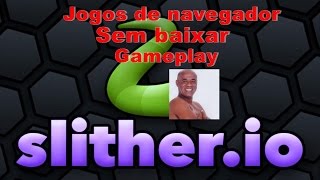 Jogos de Navegador Sem Baixar  Slitherio  Gameplay [upl. by December]