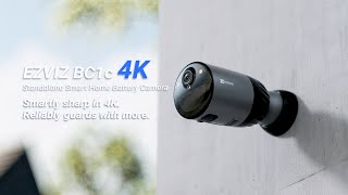 EZVIZ BC1c 4K  Smartly sharp in 4K Reliably guards with more [upl. by Yzzik282]