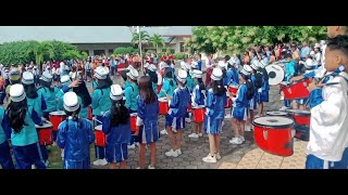 Mater Inviolata Drumband  HUT RI ke 77 [upl. by Fezoj]