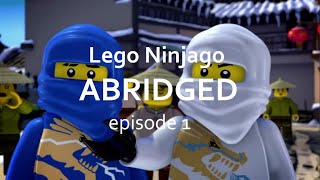 Lego Ninjago Abridged episode 1 AUDIO FIXED [upl. by Batruk730]