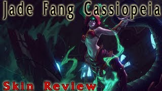 Jade Fang Casssiopeia  League of Legends Skin Preview HD [upl. by Nannerb]