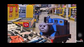 Thomas Eat The Fish And Kick Out The Tesco and Pingu Eating and Drinking [upl. by Odlanier]