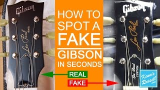 How to Spot a FAKE Gibson in Seconds [upl. by Laurel]