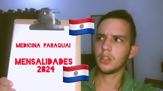 Mensalidade medicina no Paraguai  2024 [upl. by Aivatnahs]