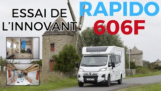 Super Essai Rapido 606F un campingcar spacieux et agréable [upl. by Inhsor604]