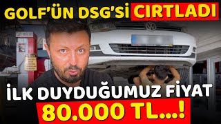 DSG BOZULDU 80000 TL İSTEDİLER PEKİ BİZ KAÇA YAPTIRDIK Volkswagen Golf DSG Tamiri [upl. by Kemp585]