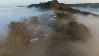 【必見】天空の山城 雲海に浮かぶ天守 備中松山城 [upl. by Yzeerb]