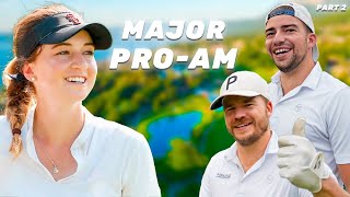 PRO AM dun MAJEUR avec une Joueuse LPGA  Part 2 [upl. by Esetal192]