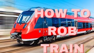 Roblox  Jailbreak  How to rob train step by step [upl. by Eidahs289]