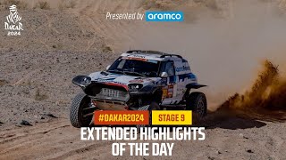 Extended highlights of Stage 9 presented by Aramco  Dakar2024 [upl. by Tab]