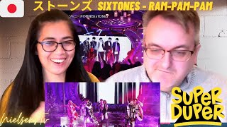 ストーンズ SixTONES  RAMPAMPAM  🇩🇰NielsensTv REACTIONS [upl. by Marj]