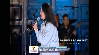 Daniela Romo  Adelante Corazón TeletonUSA [upl. by Esiled]