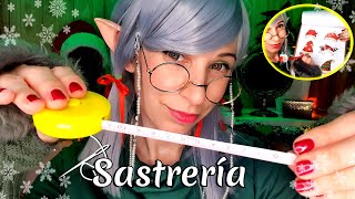 🪡Sastrería Polo Norte  ASMR Tomando tus medidas  SusurrosdelSurr [upl. by Fritzsche]