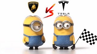 Lamborghini Vs Tesla [upl. by Barabas]