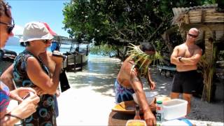 Huahine  Recette du poisson cru au lait de coco [upl. by Eiuol224]