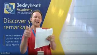 Bexleyheath Academy Live Assembly  07 May 2020 [upl. by Korrie73]