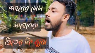 শহরের মেম সাহেবেরা প্রিতের কি বুঝে।। Shohorer Mem Sahebra Priter Ki Bujhe।। Baul Gan।। MrBeast [upl. by Edora119]