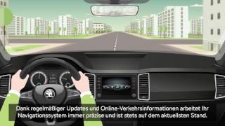 ŠKODA  INFOTAINMENT ONLINE [upl. by Seys]