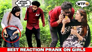 Best Reaction Prank On Girls  BY AJAhsan [upl. by Llabmik]