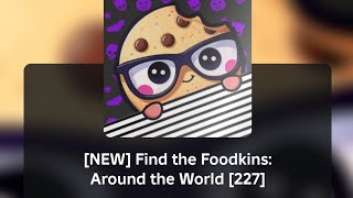 Halloween Update  Find The Foodkins  Roblox [upl. by Bernard]