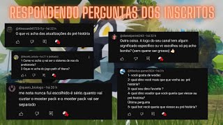 RESPONDENDO AS PERGUNTAS DOS INSCRITOS Pt2 PréHistória Dinosaur Survival Roblox [upl. by Nosnibor]