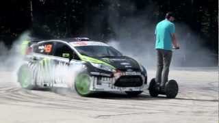 Ken Block Gymkhana III Ford Fiesta 11 650 hp [upl. by Linnie]