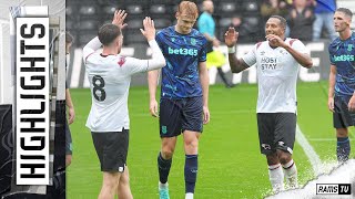 HIGHLIGHTS  Derby County Vs Stoke City [upl. by Ettenahs884]