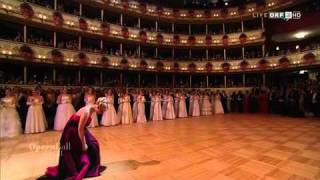 ELINA GARANCA  Live 55th Vienna Opera Ball 2011 [upl. by Regine742]